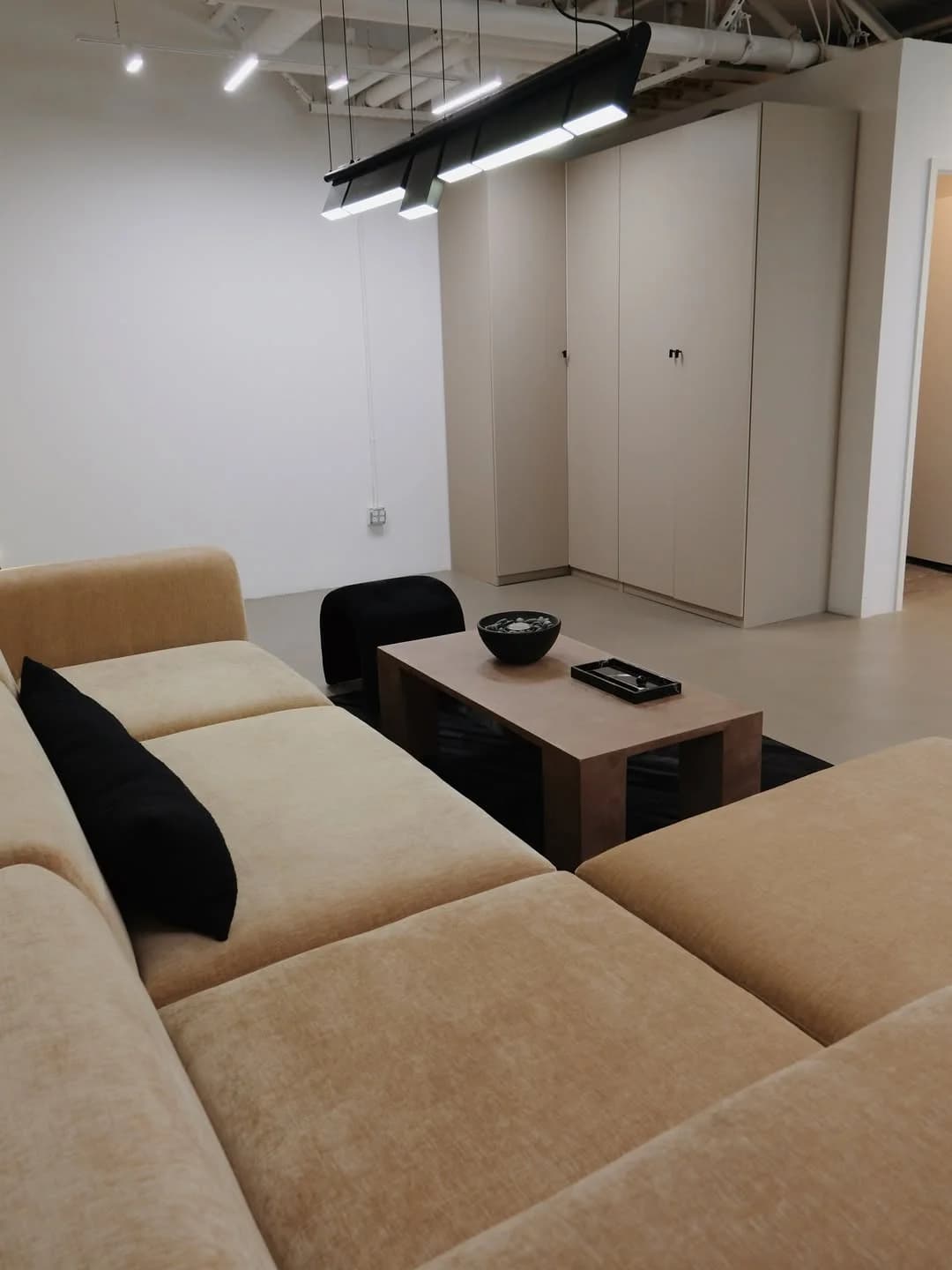 Studio waiting area